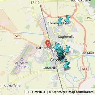 Mappa Viale Giuseppe Giusti, 58100 Grosseto GR, Italia (1.7875)