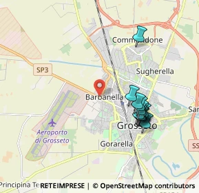 Mappa Via Castiglionese, 58100 Grosseto GR, Italia (1.915)