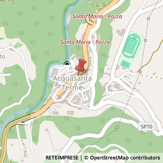 Mappa Via Salaria, 7, 63095 Acquasanta Terme, Ascoli Piceno (Marche)