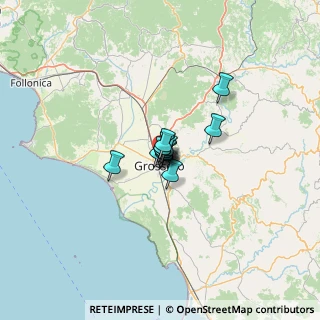Mappa Via della Marmolada, 58100 Grosseto GR, Italia (4.73615)