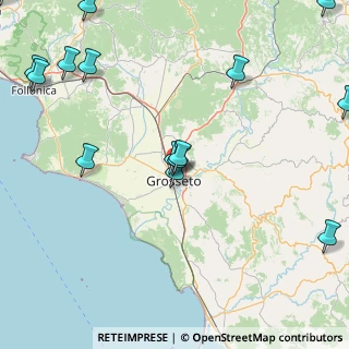 Mappa Via della Marmolada, 58100 Grosseto GR, Italia (24.72733)
