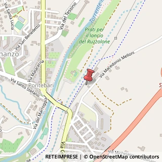 Mappa Via Macedonio Melloni, snc, 06049 Spoleto, Perugia (Umbria)