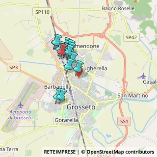 Mappa Via Irlanda, 58100 Grosseto GR, Italia (1.45067)