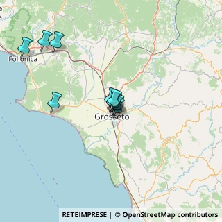 Mappa Via Irlanda, 58100 Grosseto GR, Italia (10.63364)