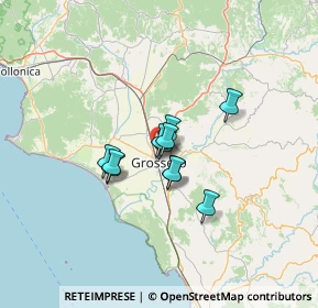 Mappa Via Svezia, 58100 Grosseto GR, Italia (8.08455)