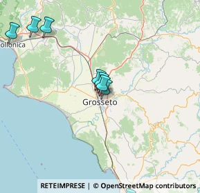 Mappa Via Svezia, 58100 Grosseto GR, Italia (29.56333)