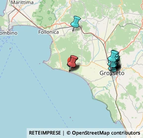 Mappa Strada Comunale delle Strette, 58043 Castiglione della Pescaia GR, Italia (14.644)