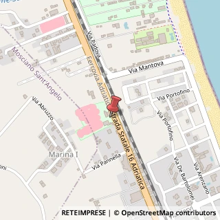 Mappa Strada Statale 16 Adriatica, Km 406+664, 64021 Giulianova, Teramo (Abruzzo)