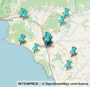 Mappa Via Mario Pratesi, 58100 Grosseto GR, Italia (12.01389)