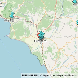 Mappa Via Mario Pratesi, 58100 Grosseto GR, Italia (50.59833)