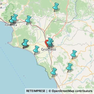 Mappa Via Mario Pratesi, 58100 Grosseto GR, Italia (19.09133)