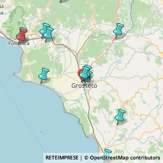 Mappa Via Mario Pratesi, 58100 Grosseto GR, Italia (21.40917)