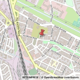 Mappa Via Monte Rosa, 24, 58100 Grosseto, Grosseto (Toscana)