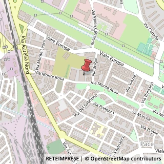 Mappa Via Monte Rosa, 44, 58100 Grosseto, Grosseto (Toscana)