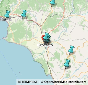 Mappa Via M. Rapisardi, 58100 Grosseto GR, Italia (13.48083)