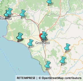 Mappa Via Giovanni Pascoli, 58100 Grosseto GR, Italia (19.16)