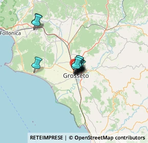 Mappa Via Giovanni Pascoli, 58100 Grosseto GR, Italia (6.21308)