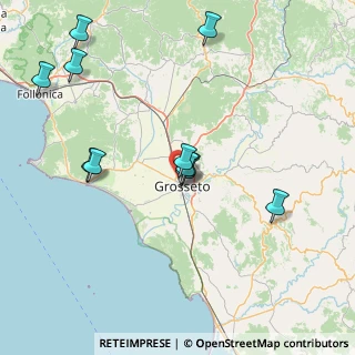 Mappa Via Giovanni Pascoli, 58100 Grosseto GR, Italia (16.85909)