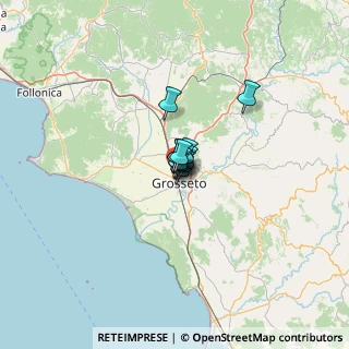 Mappa Via M. Rapisardi, 58100 Grosseto GR, Italia (3.61545)