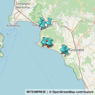 Mappa Casa Mora, 58043 Castiglione della Pescaia GR, Italia (9.72364)