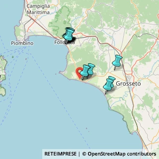 Mappa Casa Mora, 58043 Castiglione della Pescaia GR, Italia (13.87813)