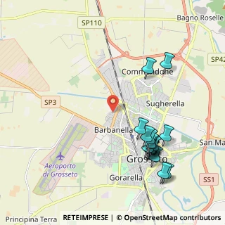 Mappa Via del Berillo, 58100 Grosseto GR, Italia (2.37438)