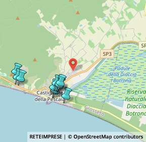 Mappa Viale dei Rigattieri, 58043 Castiglione della Pescaia GR, Italia (2.08636)