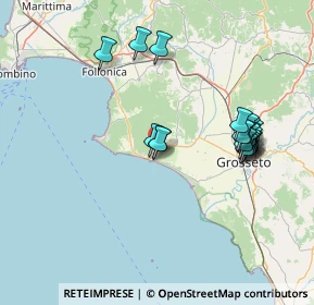 Mappa Viale dei Rigattieri, 58043 Castiglione della Pescaia GR, Italia (15.442)