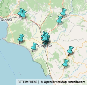 Mappa Via Monte Leoni, 58100 Grosseto GR, Italia (11.97722)