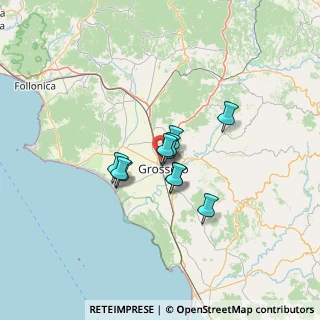Mappa Via Monte Leoni, 58100 Grosseto GR, Italia (8.27091)