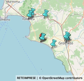 Mappa Via del Gabbiano, 58043 Castiglione della Pescaia GR, Italia (13.18364)