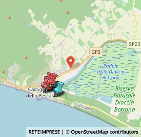 Mappa SP delle Padule, 58043 Castiglione della Pescaia GR, Italia (1.92)