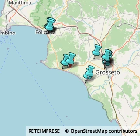 Mappa SP delle Padule, 58043 Castiglione della Pescaia GR, Italia (14.065)