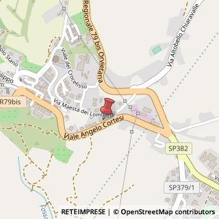 Mappa Via Angelo Cortesi, 91/F, 06059 Todi, Perugia (Umbria)