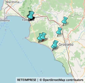 Mappa Via dei Boscaioli, 58043 Castiglione della Pescaia GR, Italia (14.49)