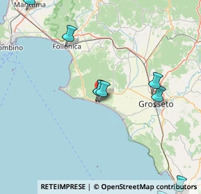 Mappa Via dei Boscaioli, 58043 Castiglione della Pescaia GR, Italia (28.97)