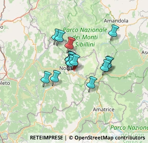 Mappa Località Grotti, 06046 Norcia PG, Italia (9.90133)