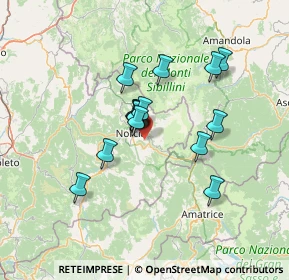 Mappa Località Grotti, 06046 Norcia PG, Italia (11.04)