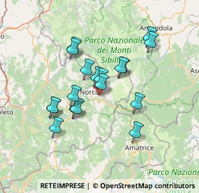 Mappa Località Grotti, 06046 Norcia PG, Italia (12.45111)