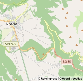 Mappa Località Grotti, 06046 Norcia PG, Italia (2.22381)