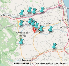 Mappa Frazione Fucignano, 64010 Lucignano TE, Italia (6.59769)