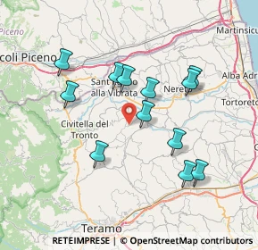 Mappa Frazione Fucignano, 64010 Lucignano TE, Italia (7.03583)