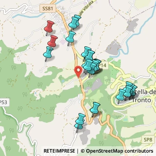 Mappa Via Controvenere, 64010 Villa Lempa TE, Italia (0.98571)