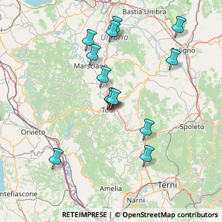 Mappa Via Maestà dei Lombardi, 06059 Todi PG, Italia (16.06615)