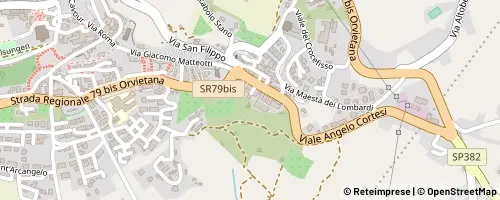 Mappa Todi