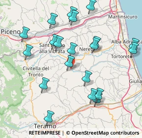 Mappa Campli, 64012 Campli TE, Italia (8.9775)