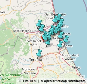 Mappa Campli, 64012 Campli TE, Italia (9.341)