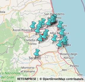 Mappa Campli, 64012 Campli TE, Italia (11.0885)
