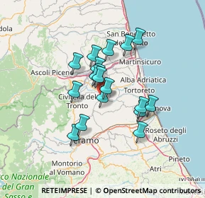 Mappa Campli, 64012 Campli TE, Italia (10.79333)