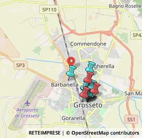 Mappa Via Aurelia Nord, 58100 Grosseto GR, Italia (1.77071)